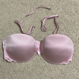 Victoria Secret Pink strapless Bra.